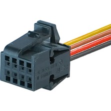 TE/Amp Lamba Soketi 8 Pin Kablolu
