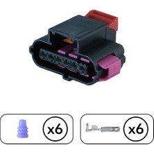 Soketsan Gaz Pedalı Soketi 6 Pin Kablosuz