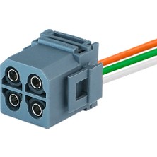 Soketsan Bobin Soketi 4 Pin Kablolu