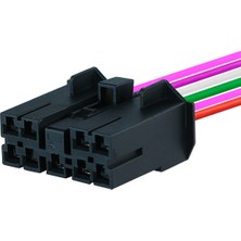 Soketsan Rezistans Soketi 9 Pin Kablolu