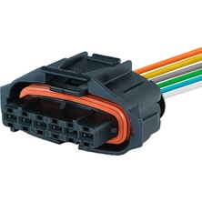 Bosch Oksijen Sensörü Soketi 6 Pin Kablolu