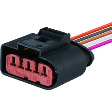 Kostal Volkswagen Hava Akış Sensör Soketi 5 Pin Kablolu