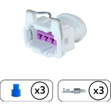 Soketsan Peugeot Enjektör Soketi 3 Pin Kablosuz
