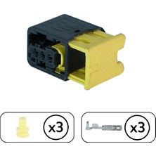 TE/Amp Soketi 3 Pin Kablosuz