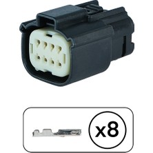 Molex Far Ve Stop Soketi 8 Pin Kablosuz