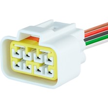 Furukawa İş Makine Soketi Beyaz 8 Pin Kablolu