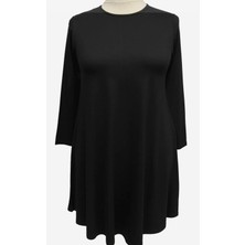 Düz Renk Penye Tunik