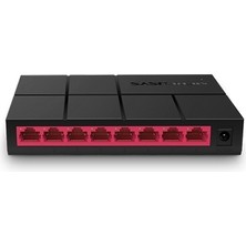 Mercusys MS108G 8 Port 10/100/1000 Gigabit Plastik Kasa Switch
