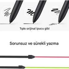 Samsung S Pen Tablet Uyumlu Kalem Ucu Tab S6/S6LTE/S7FE/S7ULTRA/S8 /s8 ULTRA/S9/S9FEULTRA S10/S10ULTRA (5 Tane) Siyah