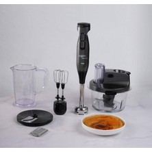 Leggno LE-GRMBLSET101MGR Gourmet Pro Blender Setı Metalık Grı