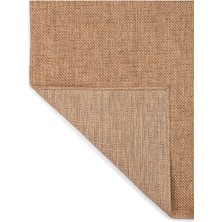 SRZ-0604 Jüt Tabanlı Hasır Dokuma Örme Bohem Antialerjik Halı Kilim