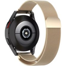 Xiaomi Watch 2-S3-S1-S1 Active-S1 Pro Ile Uyumlu (22MM) Mıknatıslı Metal Hasır Kordon