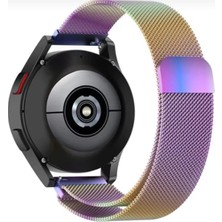 Xiaomi Watch 2-S3-S1-S1 Active-S1 Pro Ile Uyumlu (22MM) Mıknatıslı Metal Hasır Kordon