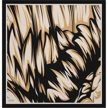 Bursa İpek Gold Nilsu Desen Twill Ipek Eşarp