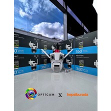 45AI 4g 4 Kamera 4+4+4 Mp Elektrikli Sim Kartlı Güvenlik Kamerası + 1.5 A Adaptör