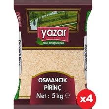 Yazar Osmancık Pirinç 5 kg 4' lü