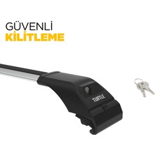 Turtle Opel Combo D 2012-2018 Arası Uyumlu Ara Atkı - Gri