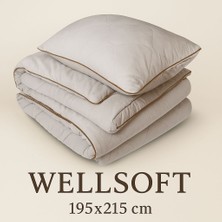 Wellsoft Yastık ve Yorgan Seti- Nano Teknoloji Çift Kişilik (195X215 Cm)+ Tek Yastık (50X70 Cm)