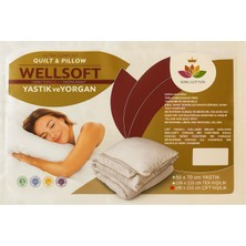 Wellsoft Yastık ve Yorgan Seti- Nano Teknoloji Çift Kişilik (195X215 Cm)+ Tek Yastık (50X70 Cm)
