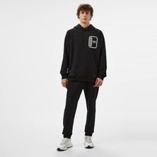 Unıted4 Sport Erkek Siyah Günlük Eşofman Altı