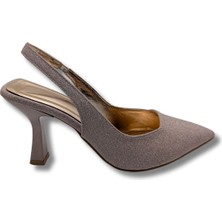 Ysabella | Arkası Açık Abiye Stiletto - Ysabella - Bakır - 36