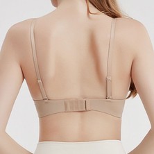 Push Up Sütyen Toparlayıcı 3'lü Set Siyah Beyaz Ten Mono B Kap Sütyen