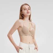 Push Up Sütyen Toparlayıcı 3'lü Set Siyah Beyaz Ten Mono B Kap Sütyen
