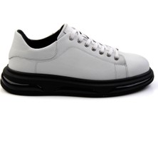 Beyaz Leather Erkek Sneaker E01080120903