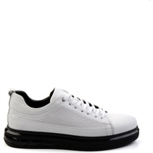 Bambi Beyaz Leather Erkek Casual Ayakkabı E01080126303