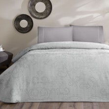 Taç Jakar Tresor Tek Kişilik Pike Takımı Gri