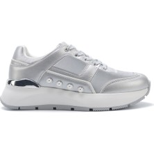 Nine West Malıa 5fx Gümüş Kadın Sneaker
