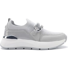 Nine West Raphıne 5fx Gri Kadın Slip On