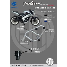 Bajaj Pulsar Ns 200 Özel Üretim Ön Koruma Demiri Takozlu