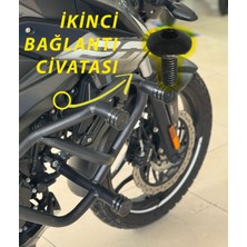 Bajaj Pulsar Ns 200 Özel Üretim Ön Koruma Demiri Takozlu