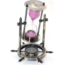 Pirinç Dümenli Pusulalı Kumsaati NI8221