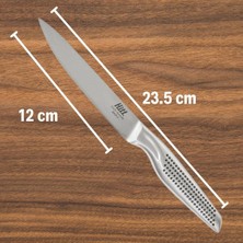 Teknoliman ® 12 cm Paslanmaz Çelik Ultra Keskin Mutfak Şef Bıçağı