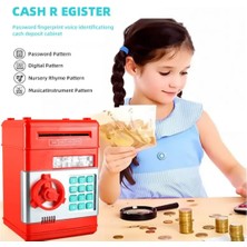 Dijital Kumbara Mini Atm Güvenli Para Bankası, Nakit Para Tasarruf Kutusu Çocuklar Için Güvenli Para Kutusu