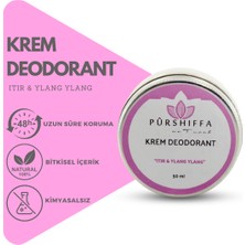 Pürshiffa Krem Deodorant Itır & Ylang Ylang 50 ml
