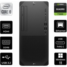 Hp Z1 G9 Intel I9-14900KF 8T2B2EA-075 32GB 2tb Nvıdıa T1000 8 GB Windows 11 Pro Masaüstü Iş Istasyonu
