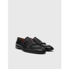 Dover Hakiki Deri Erkek Siyah Klasik Ayakkabı