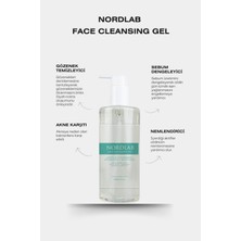 NORDLAB Yüz Temizleme Jeli Canlandırıcı 400 ml Hyaluronic Acid Ceramide Zinc Pca