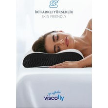 Visco Fly Visco Boyun Destekli Çift Yönlü Yastık - 54  cm  * 40  cm  * 12  cm  * 10  cm