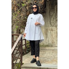 Nurcan Çetin Tunik 25218 Ekru