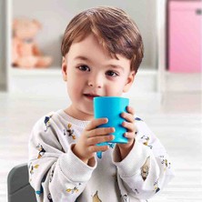 CKM Silikon 5li Bebek Mama Seti- Mama Önlüğü Mama Tabağı Kaşığı Bardak Diş Kaşıyıcı