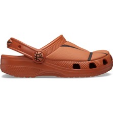 Crocs Classic Basketball Clog T Çocuk Kahverengi Sandalet 210021-805