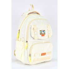 Kız Çocuk Ilkokul Sırt Çantası Çok Gözlü Okul Çantası 51628