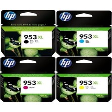 Hp 953XLREKLI Dörtlü Kartuş Seti L0S70AE F6U16AE F6U