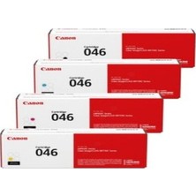 Canon CRG-046 Toner 4'lü Set (Tüm Renkler Tek Pakette)