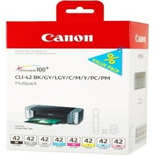 Canon Clı-42 Black-Cyan-Magenta-Yellow Siyah-Mavi-Kırmızı-Sarı Mürekkep Kartuş
