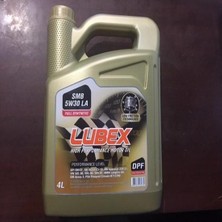 Motor Yagı  Lubex 4 Lt Tam Sentetik  Motor Yağı- ( 5-30 Partıkullu )